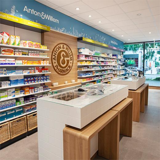 agencement pharmacie anton & willem